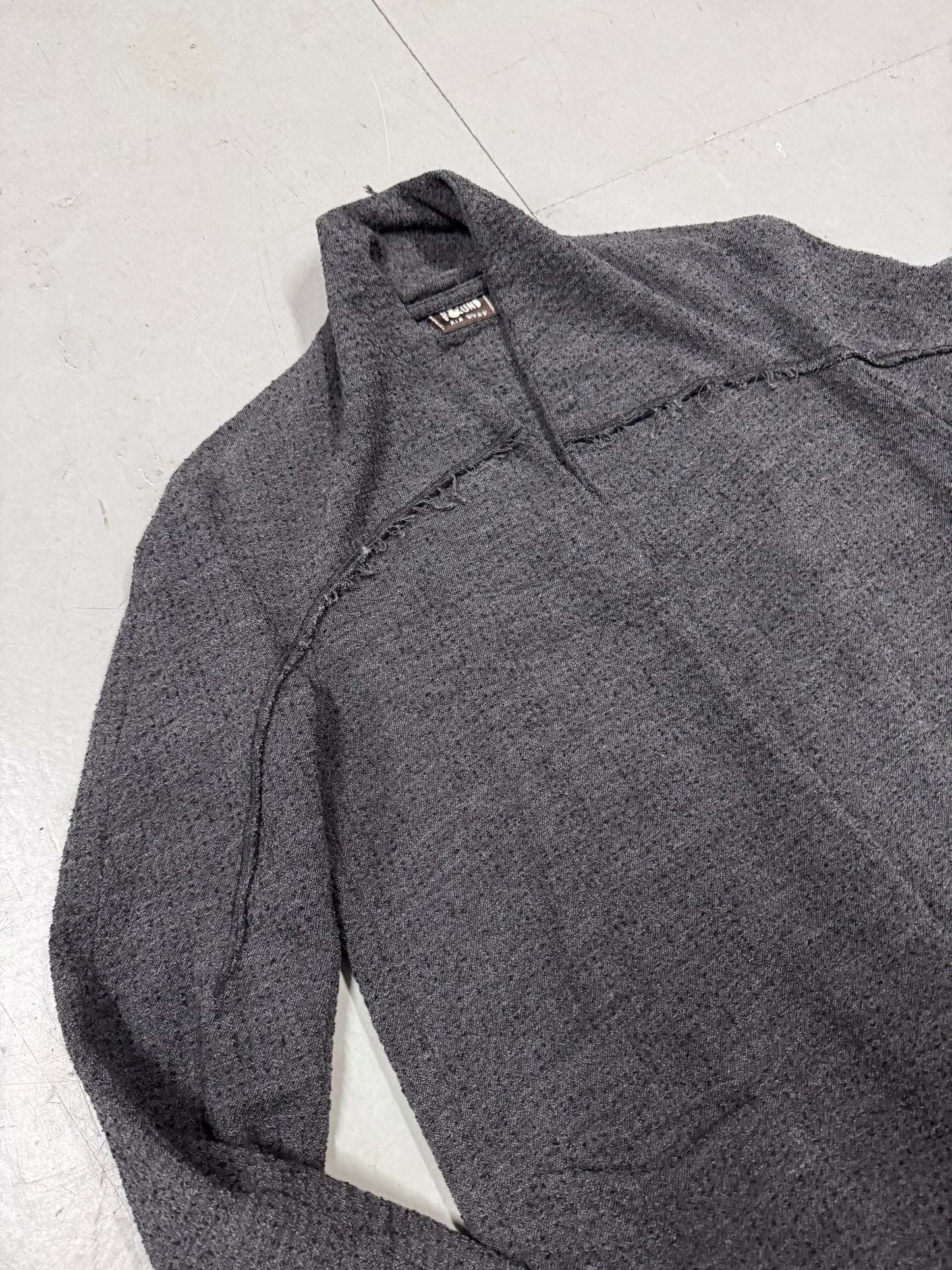 Lost & Found Ria Dunn Raw Waffle Knit Cardigan