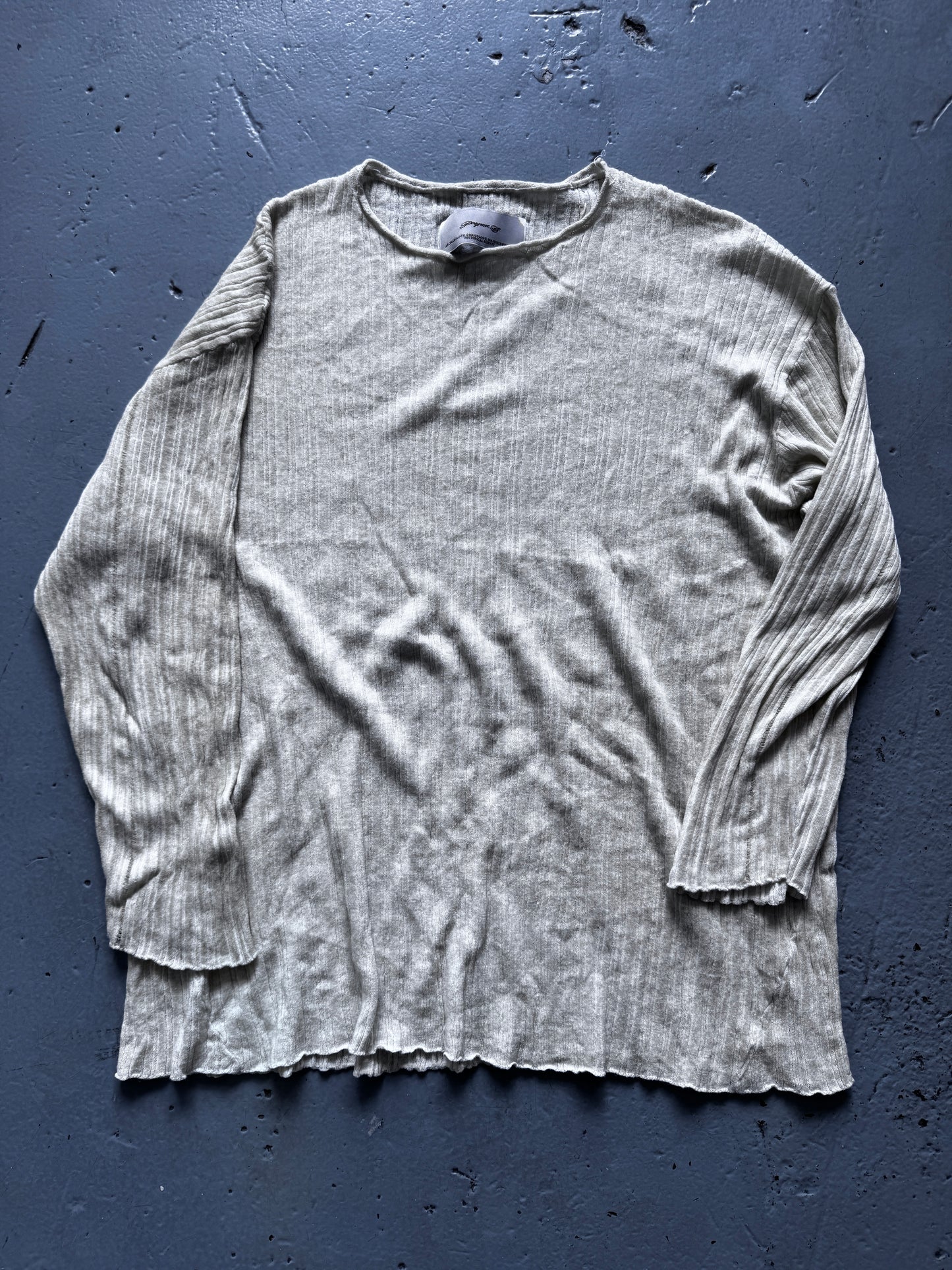 professor e treated knit lightweight sweater