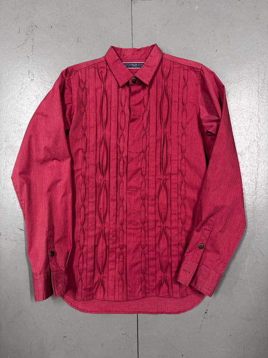 beauty:beast ruffle back pocket shirt