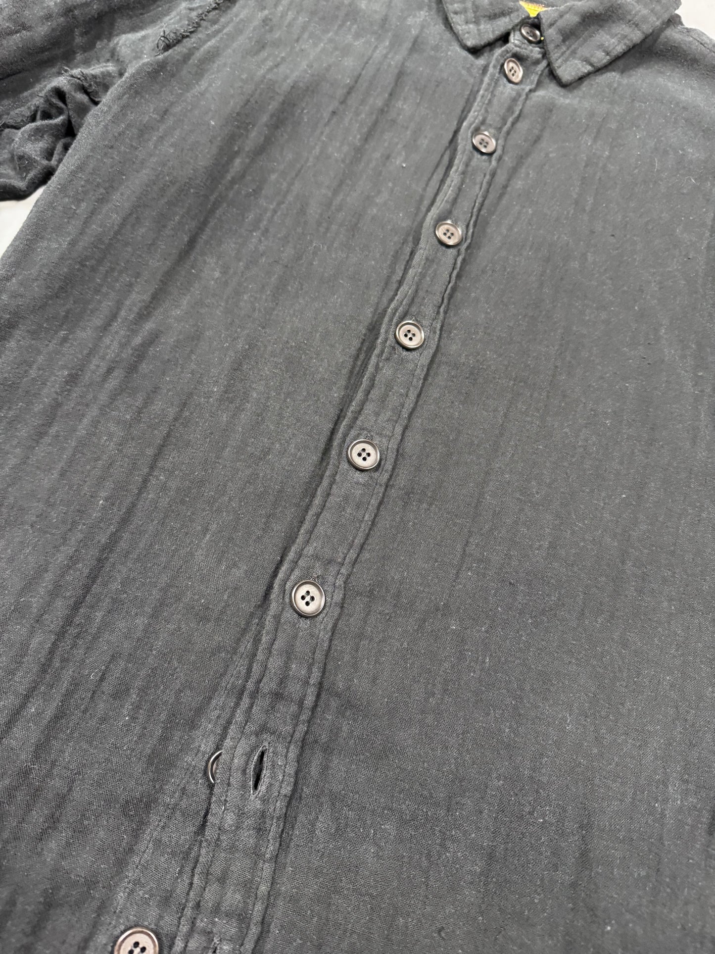 Christopher Nemeth Exposed Seam Gauze Shirt