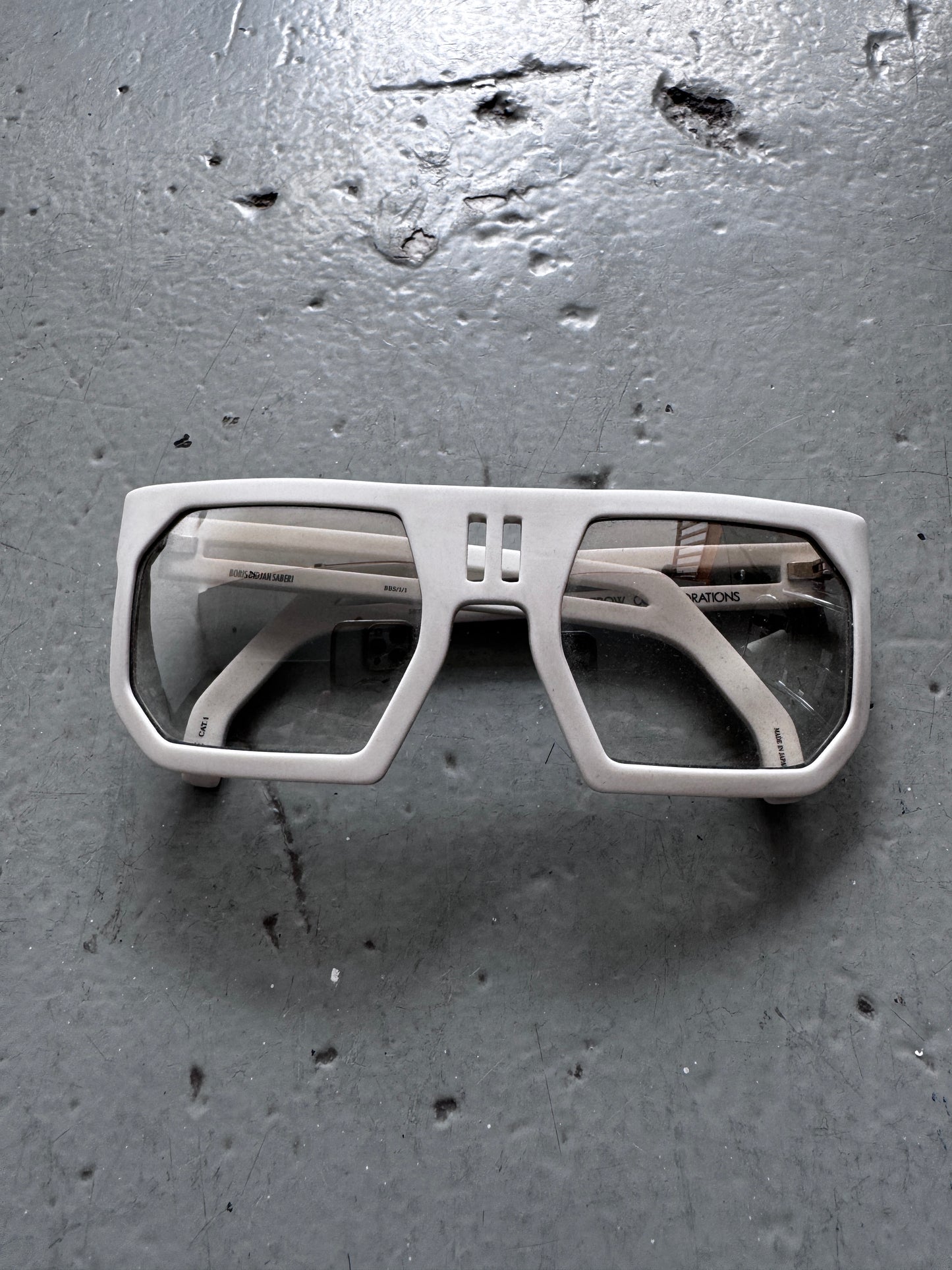 boris bidjan saberi x linda farrow sunglasses