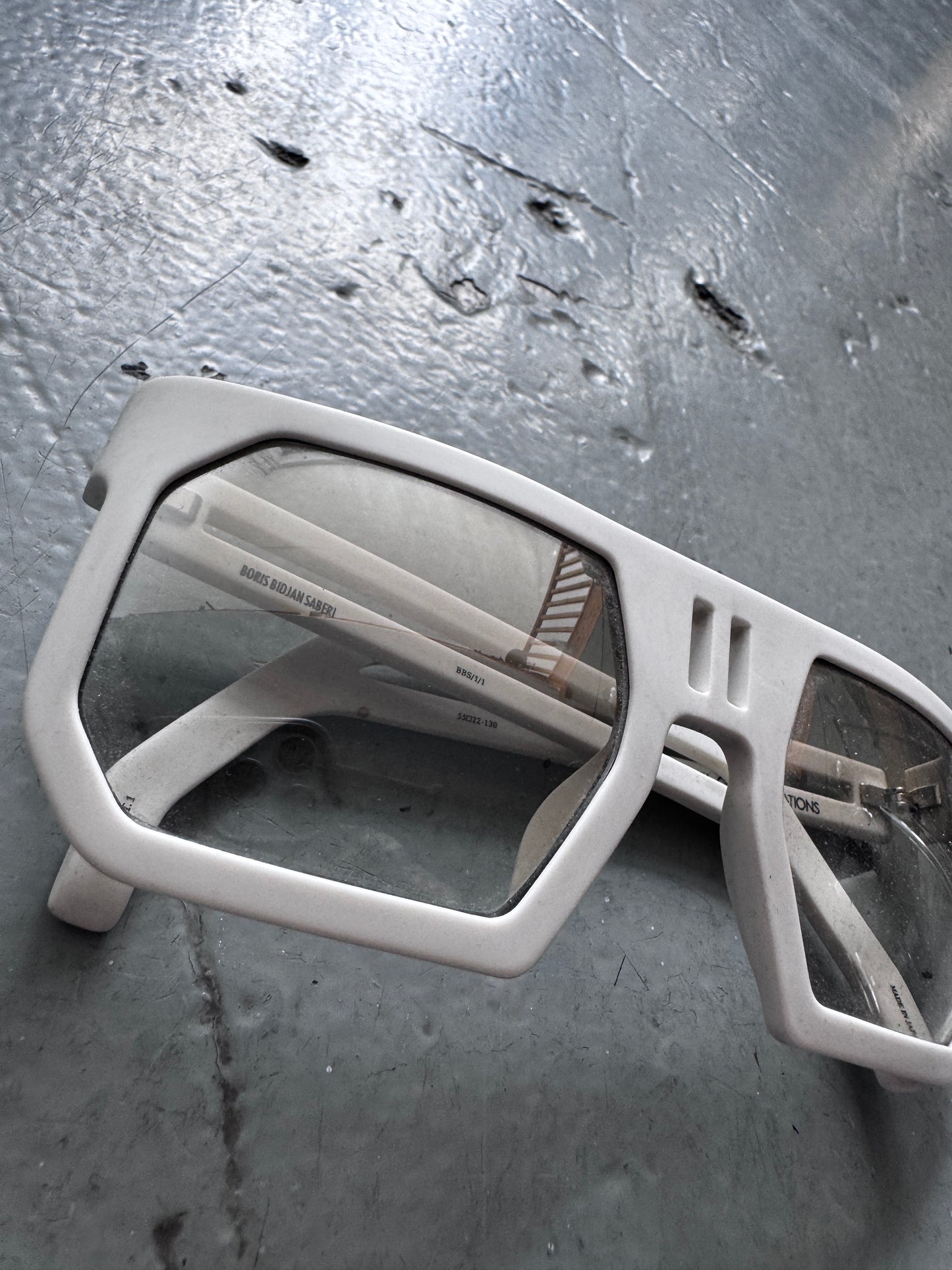 boris bidjan saberi x linda farrow sunglasses