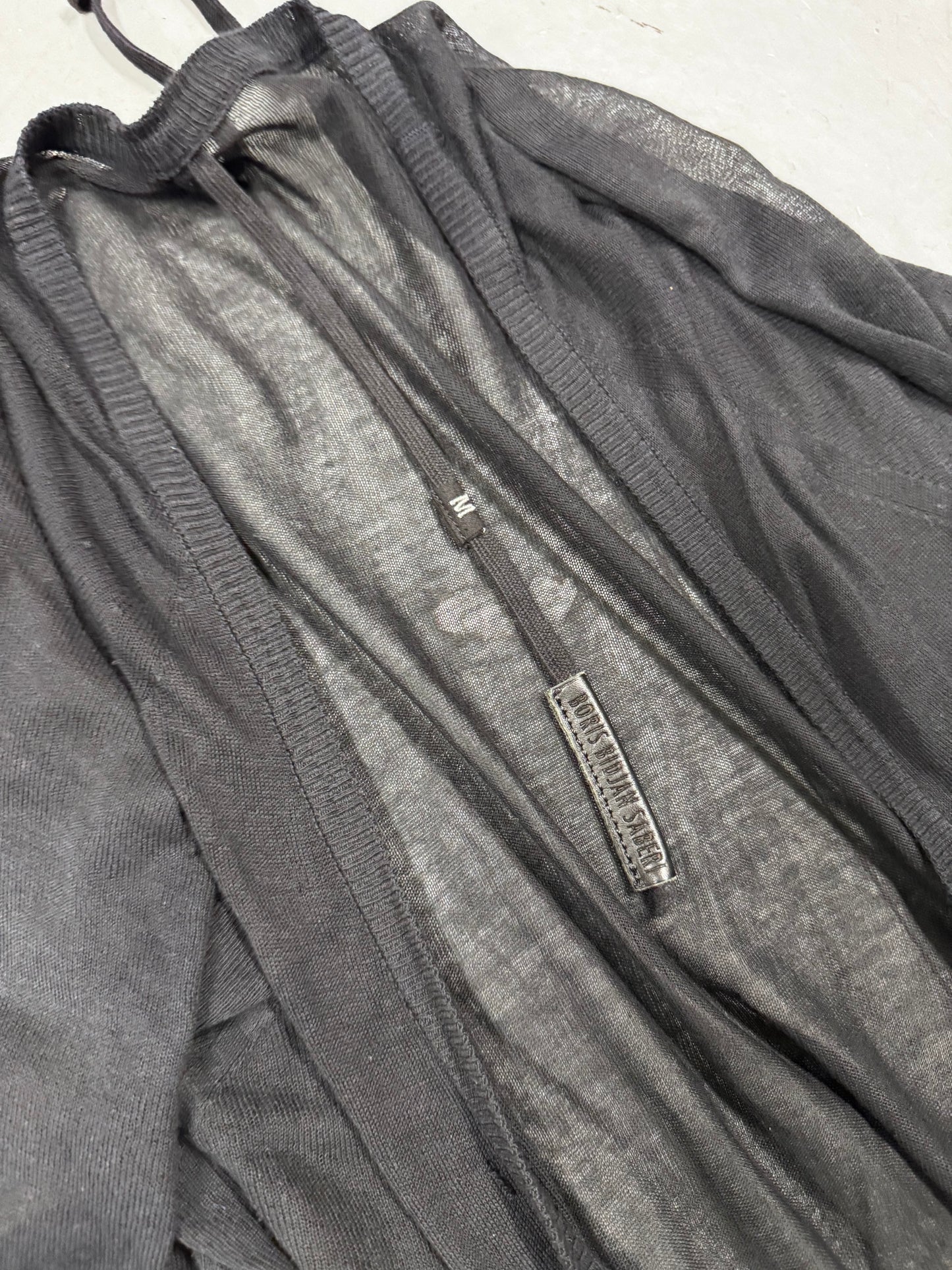 Boris Bidjan Saberi Soft Tied Cardigan
