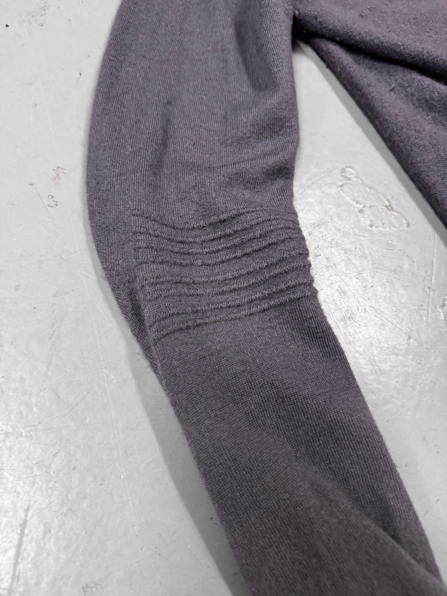 Rick Owens SS18 Dirt Cashmere Square Front Cardigan