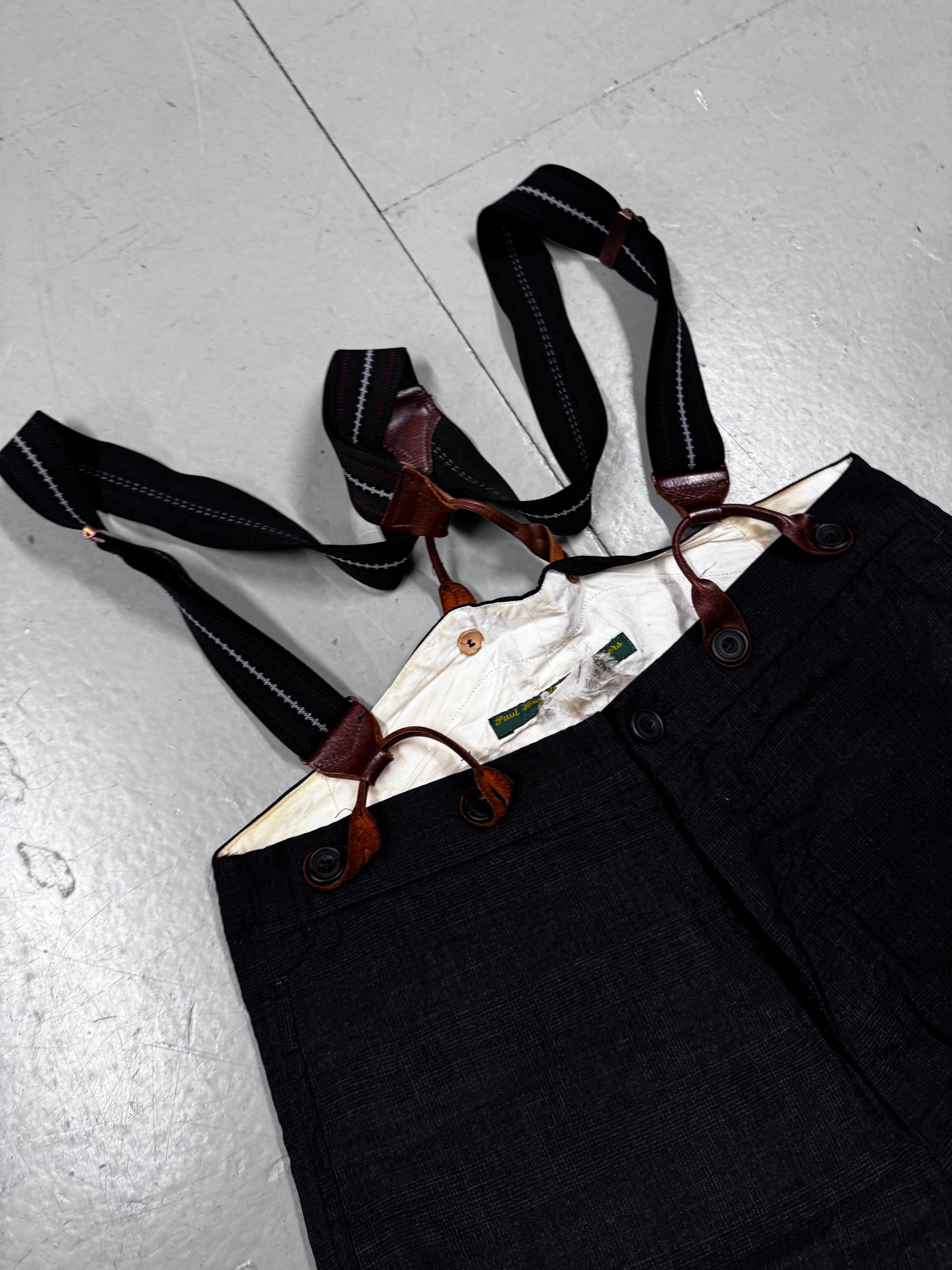 Paul Harnden Shoemakers suspenders pants