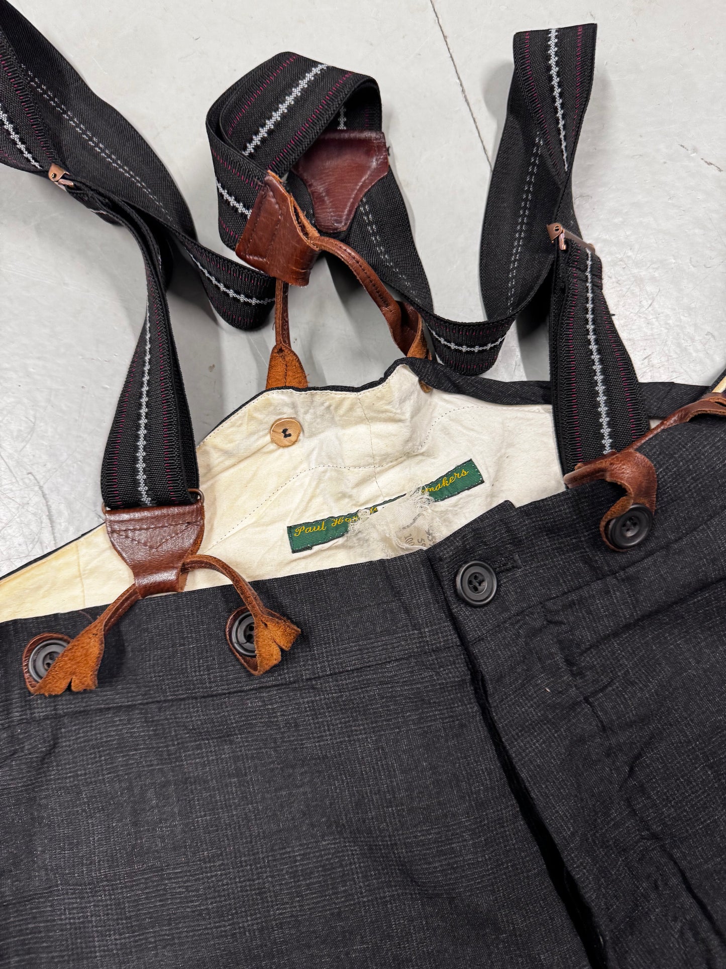 Paul Harnden Suspender Shorts