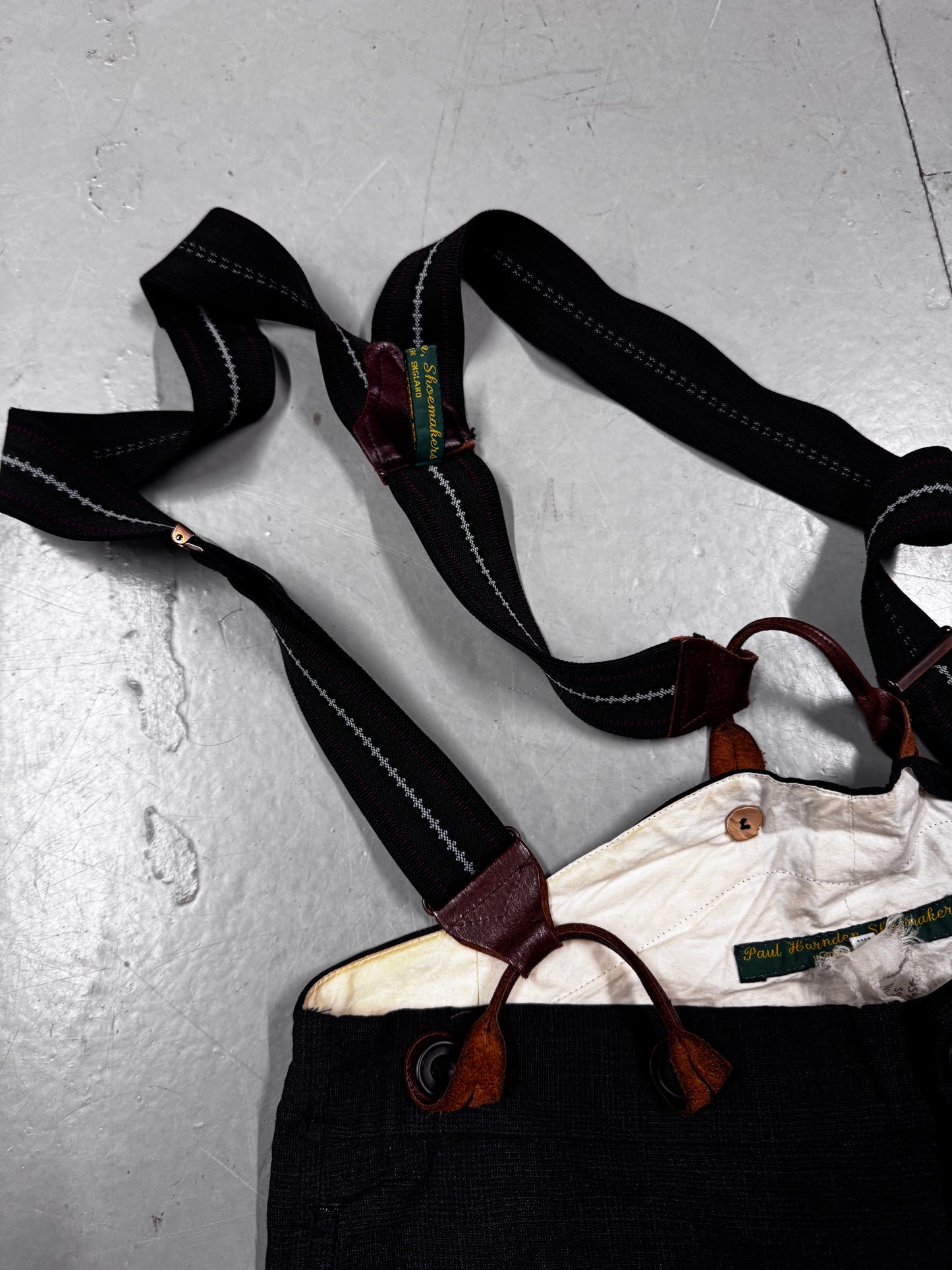 Paul Harnden Suspender Shorts