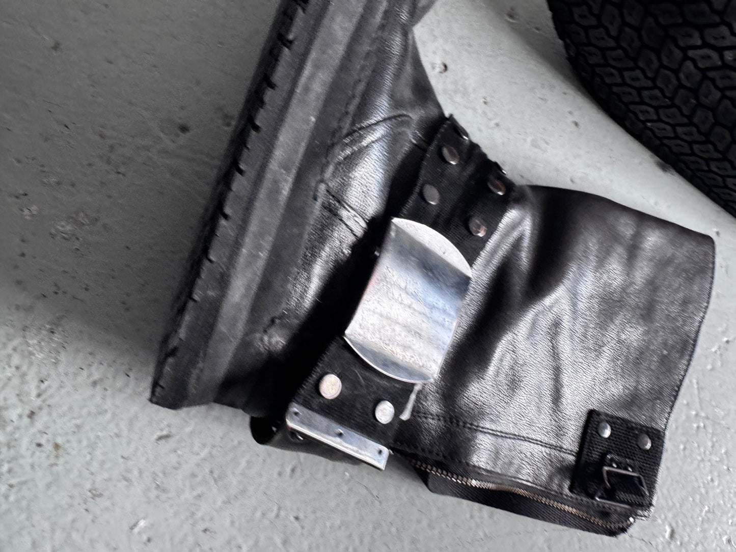 LGB Buckle Side Backzip Boot 9