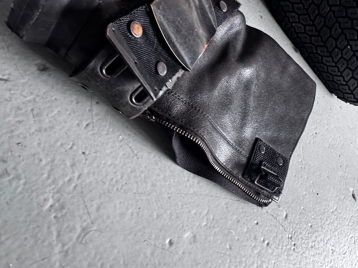 LGB Buckle Side Backzip Boot 9