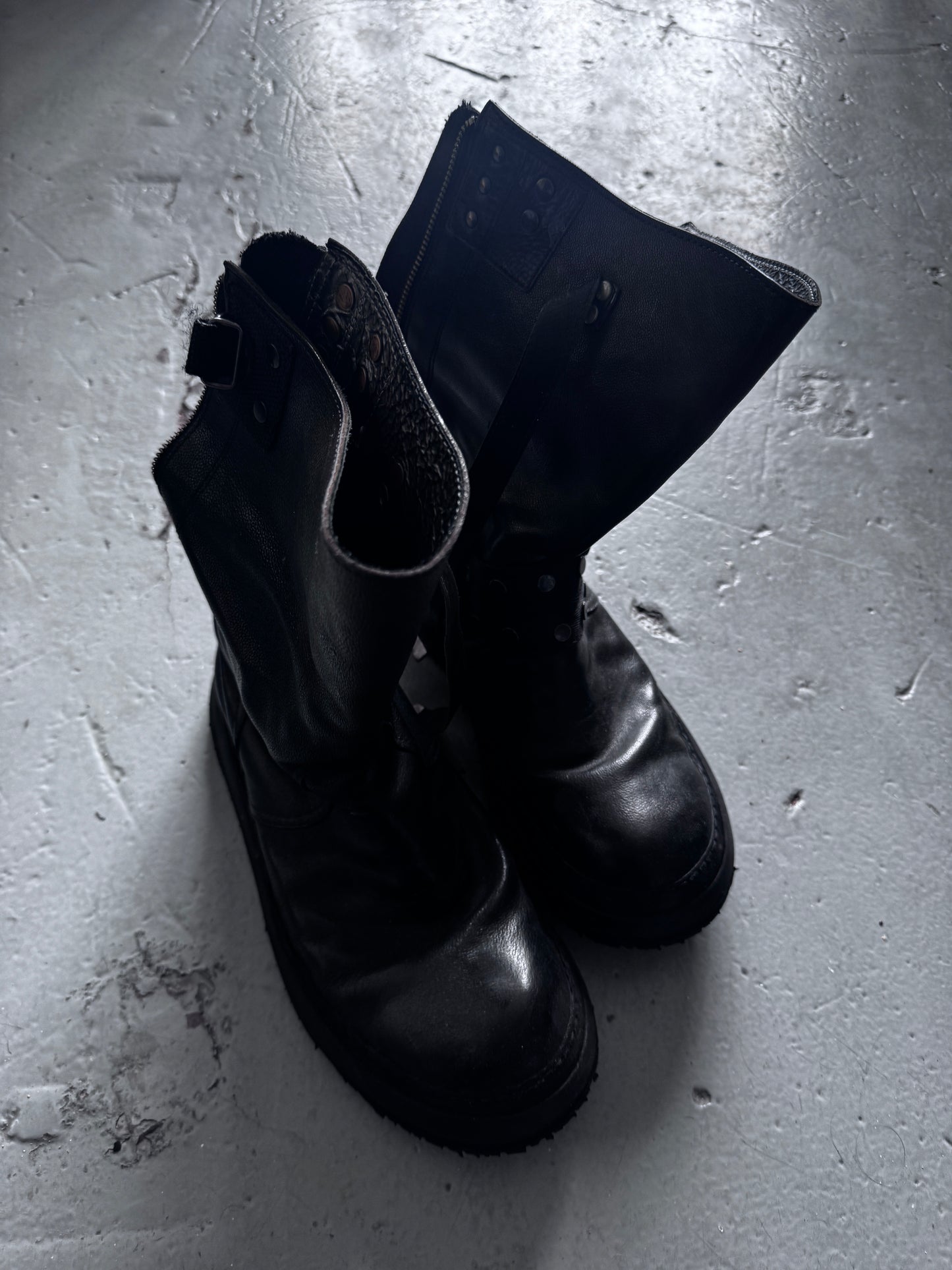 LGB Buckle Side Backzip Boot 9