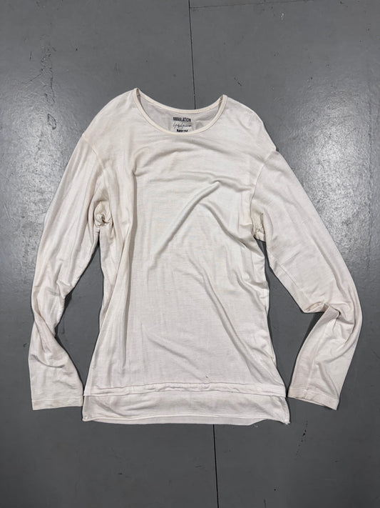 Yohji Yamamoto Regulation Double Hem Longsleeve