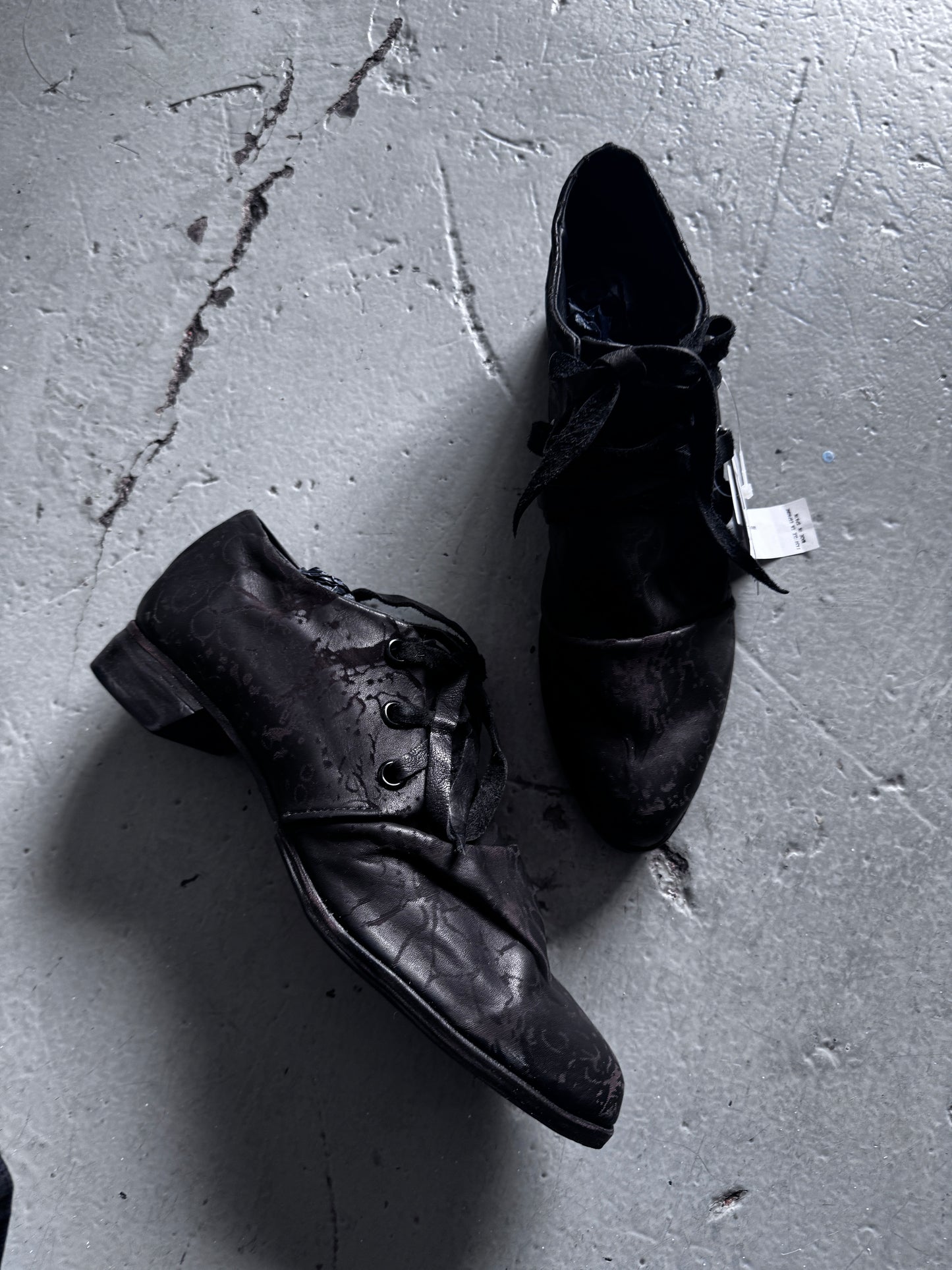 Atelier Inscrire x Yohji Yamamoto Scrunched Shoe