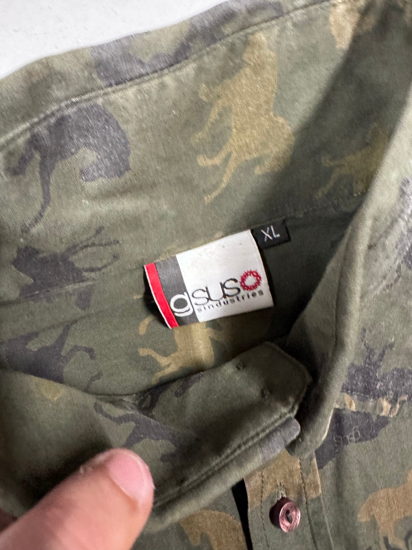 Gsus Sindustries Horse Camo Shirt