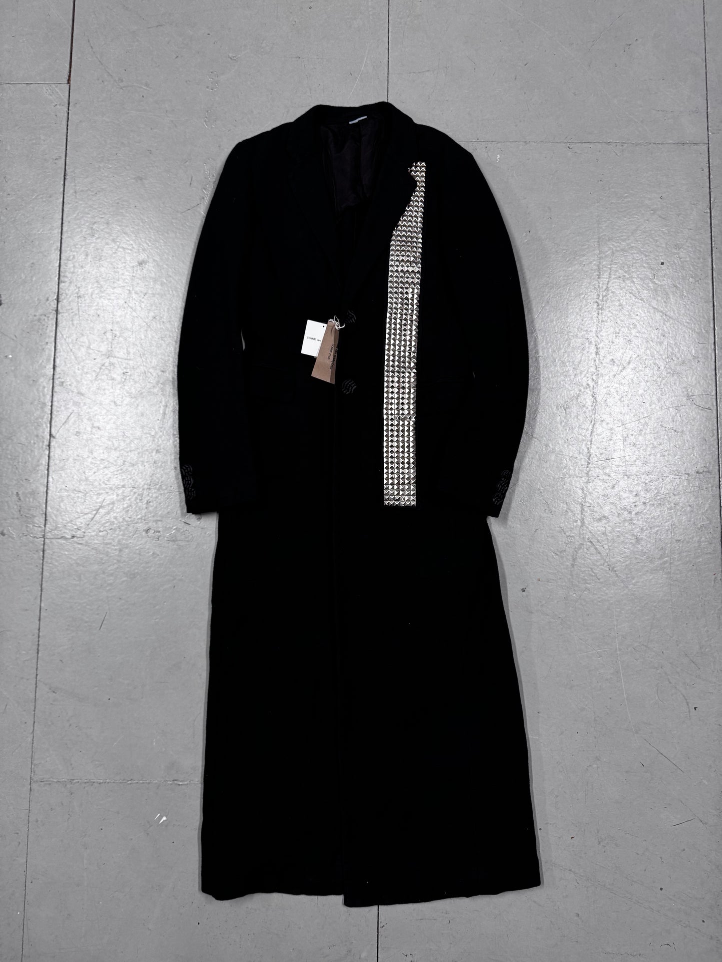 Comme Des Garcons Homme Plus Stud Long Coat