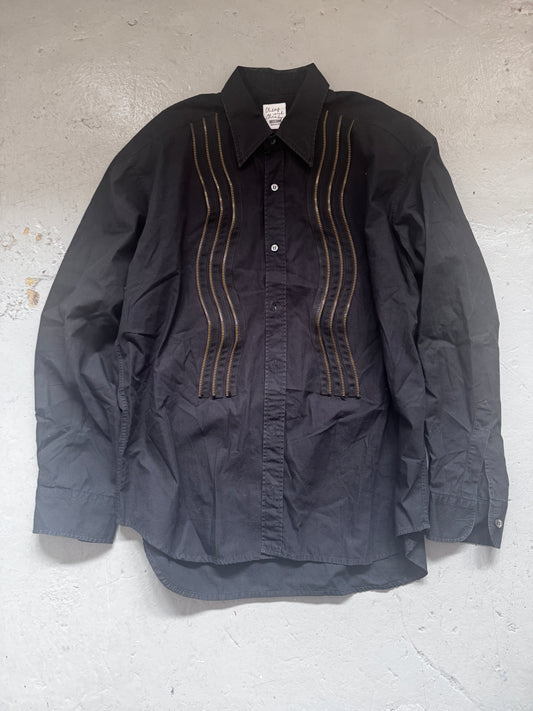 Moschino Zip Front Shirt M