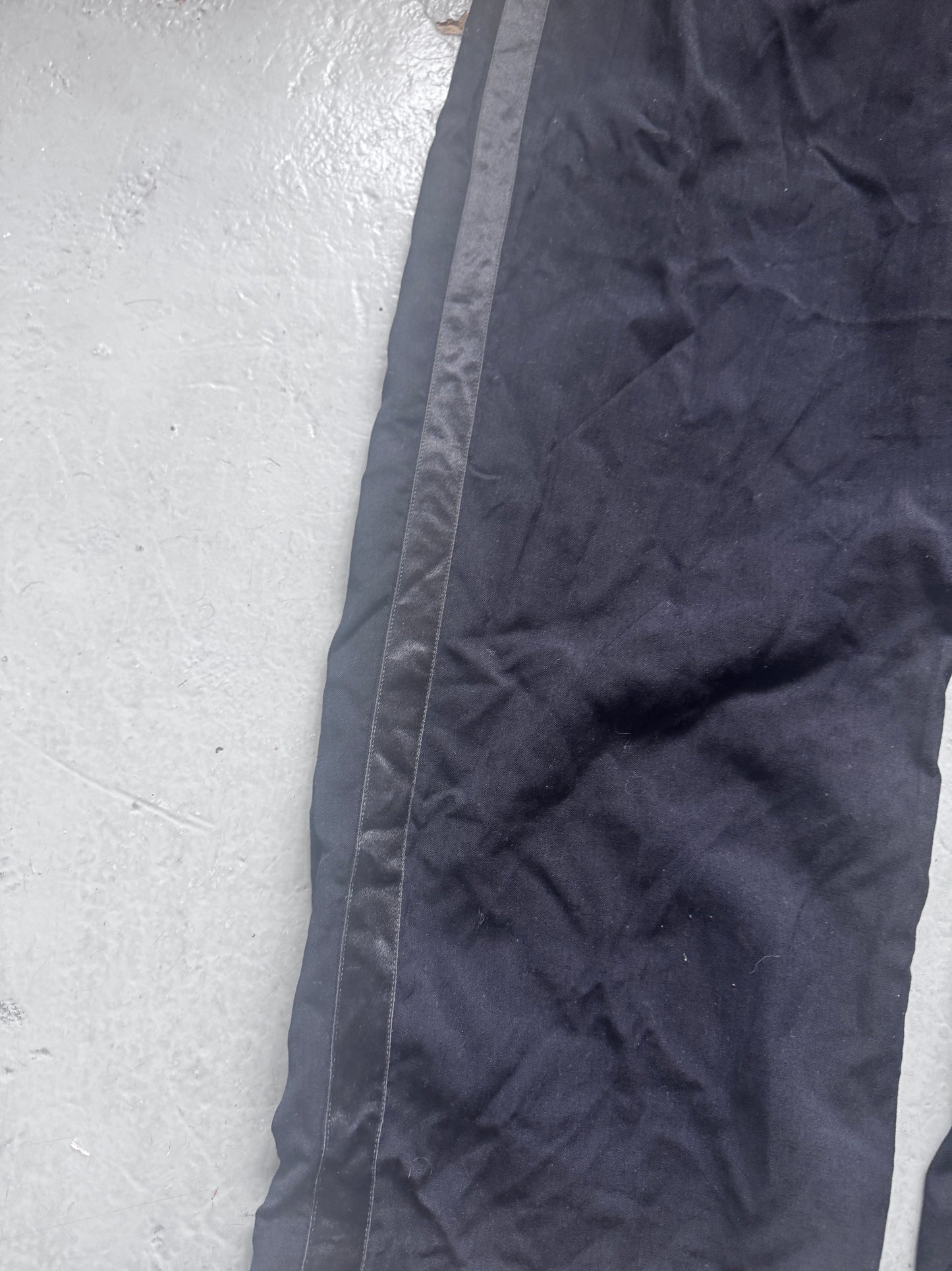 Vintage Military side striped wool trouser 34
