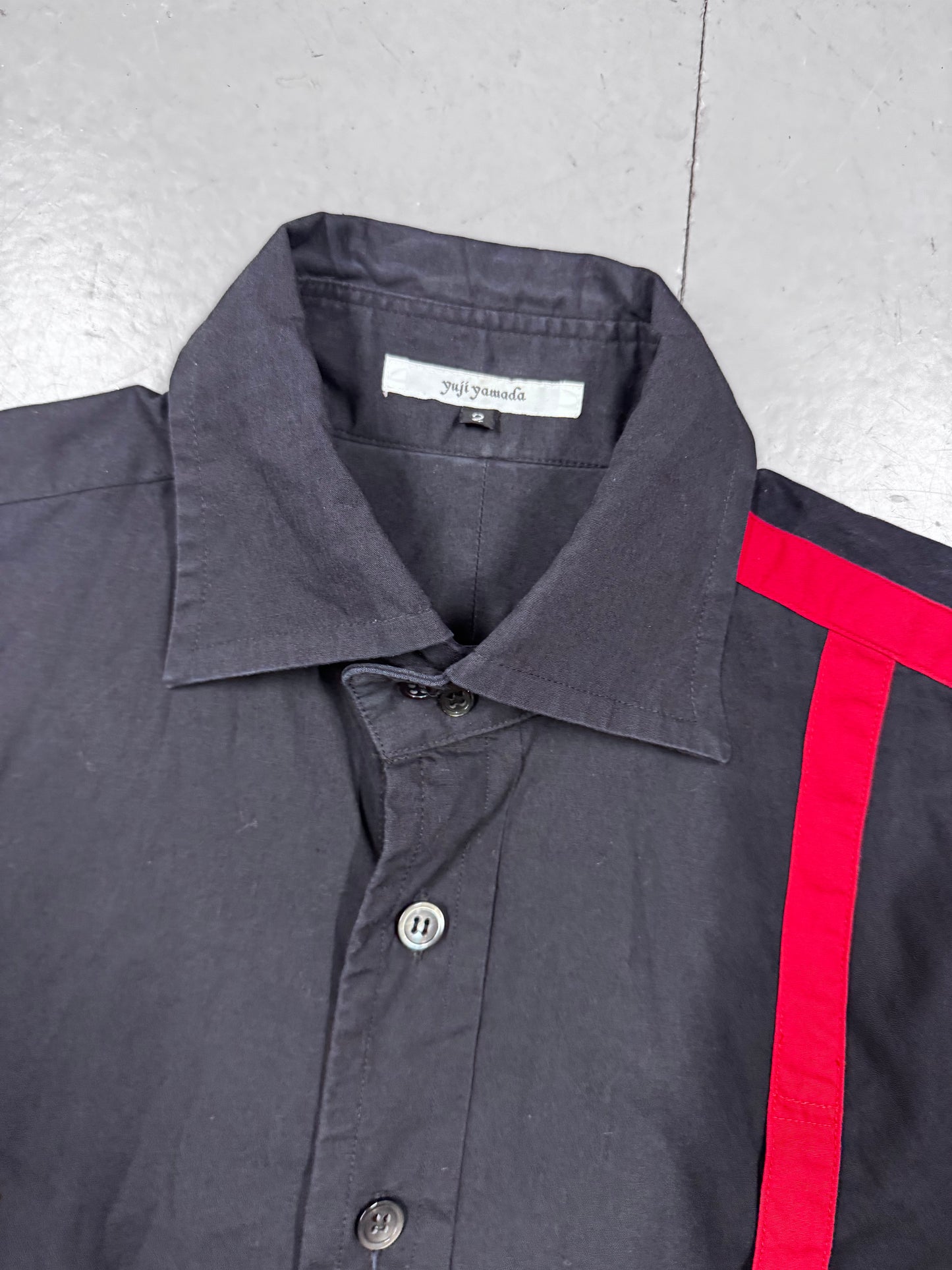 Yuji Yamada Cross Drape Shirt