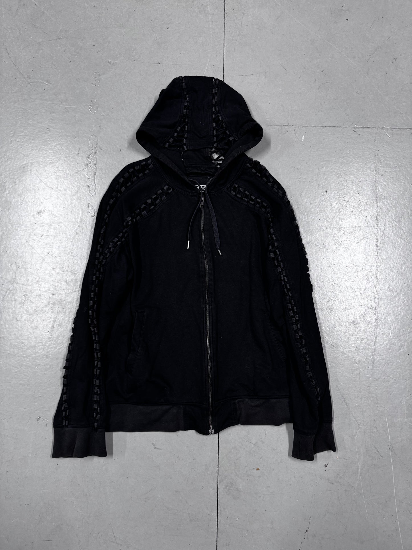 KTZ Lace Through Aviator Hoodie