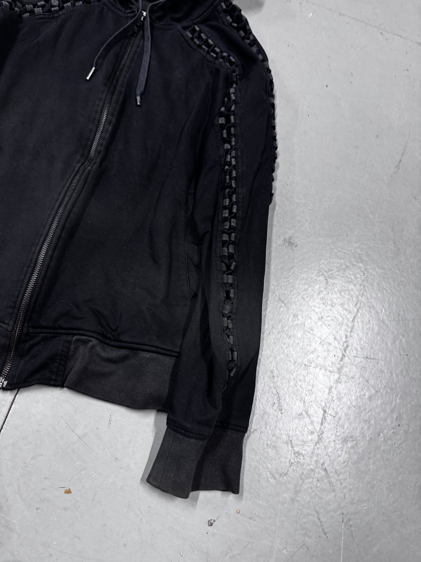 KTZ Lace Through Aviator Hoodie