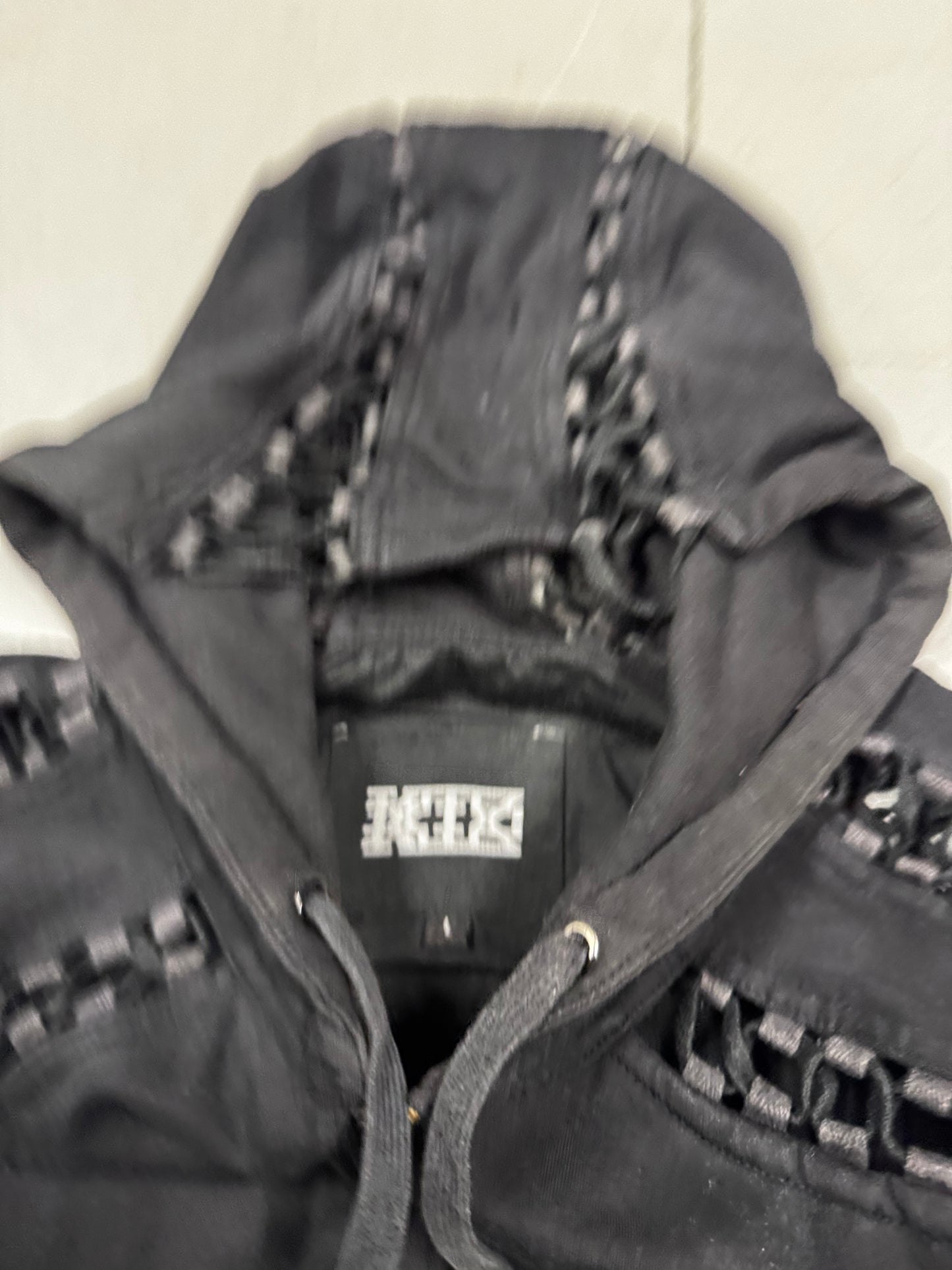 KTZ Lace Through Aviator Hoodie