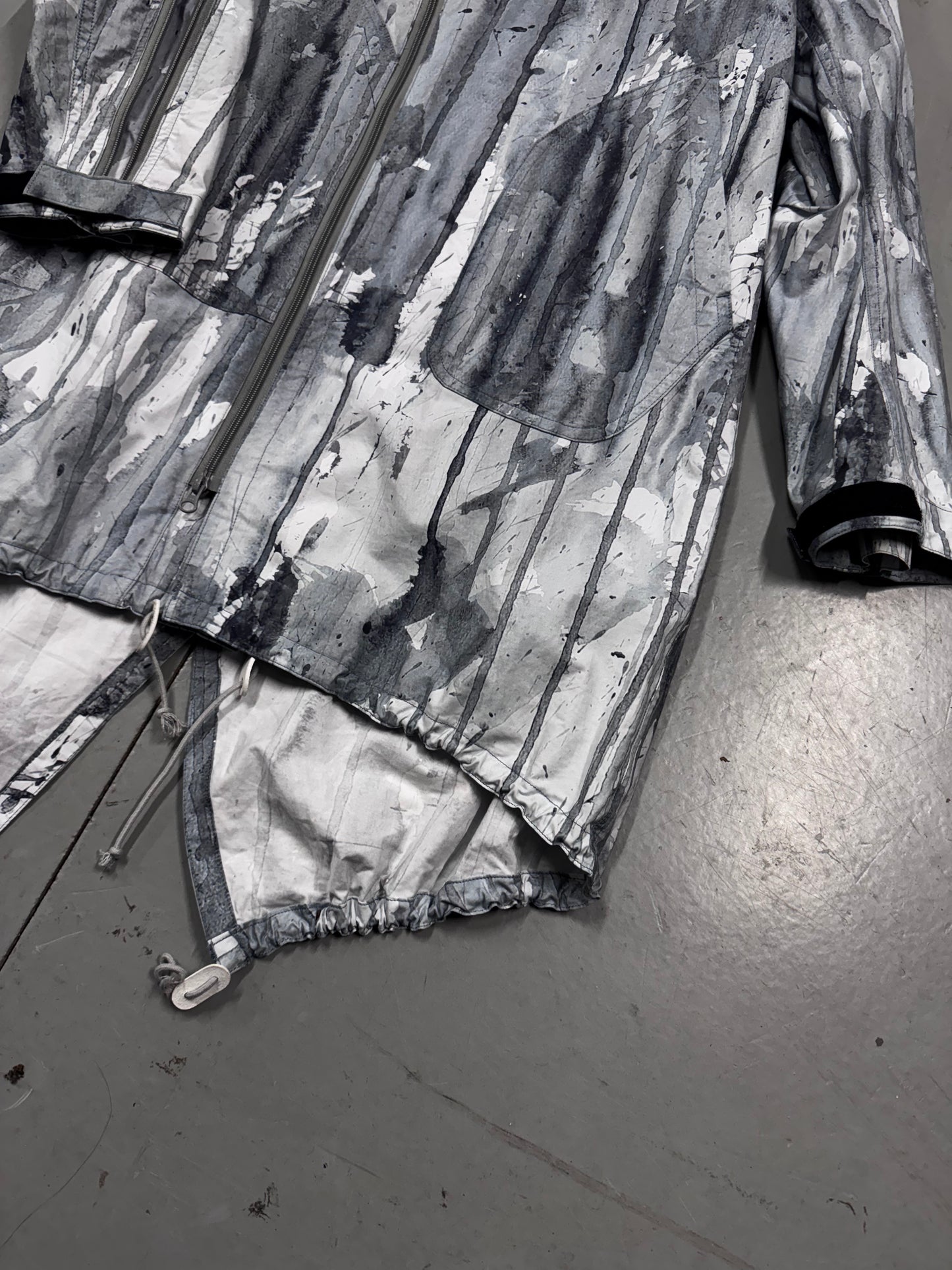 Masahiko Maruyama Distortion3 Zipper Coat